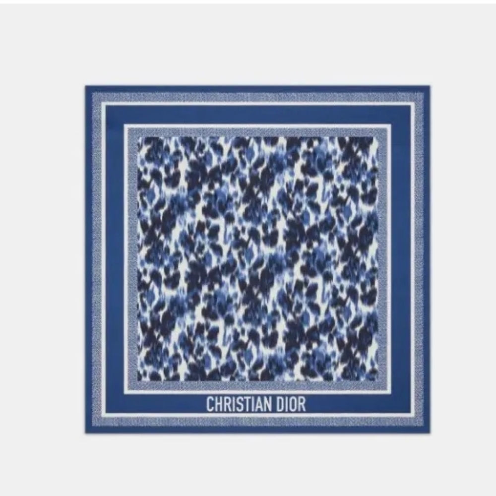 Christian Dior Silk Scarf Wild Dior